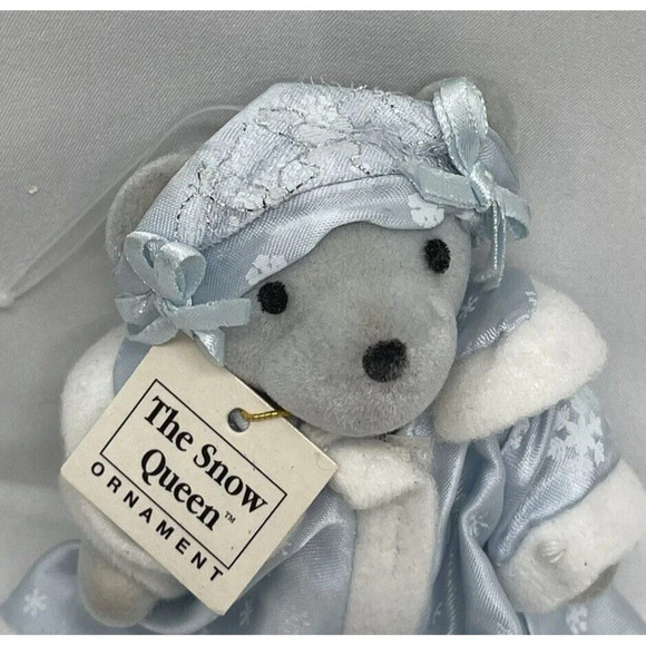 Vintage North American Bear 5” The Snow Queen Mini V.I.B. 1992 5" Ornament - Picture 3 of 8